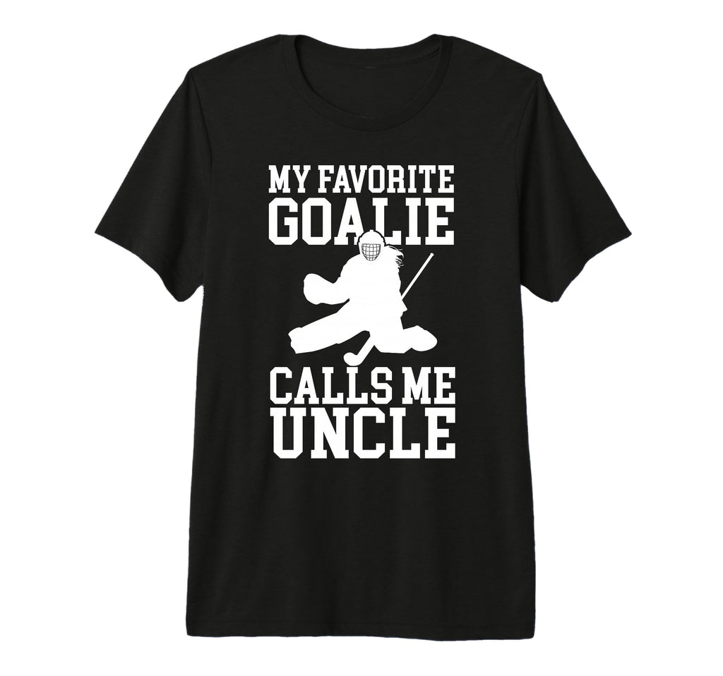 Mens Field Hockey Goalie Uncle Field T-Shirt - Graphic Print for Adults - T-Shirt, Sweatshirt, Hoodie