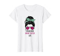 Drone Soccer Mom Outfit Messy Hair Bun T-Shirt - Novelty Apparel Unisex - T-Shirt, Sweatshirt, Hoodie