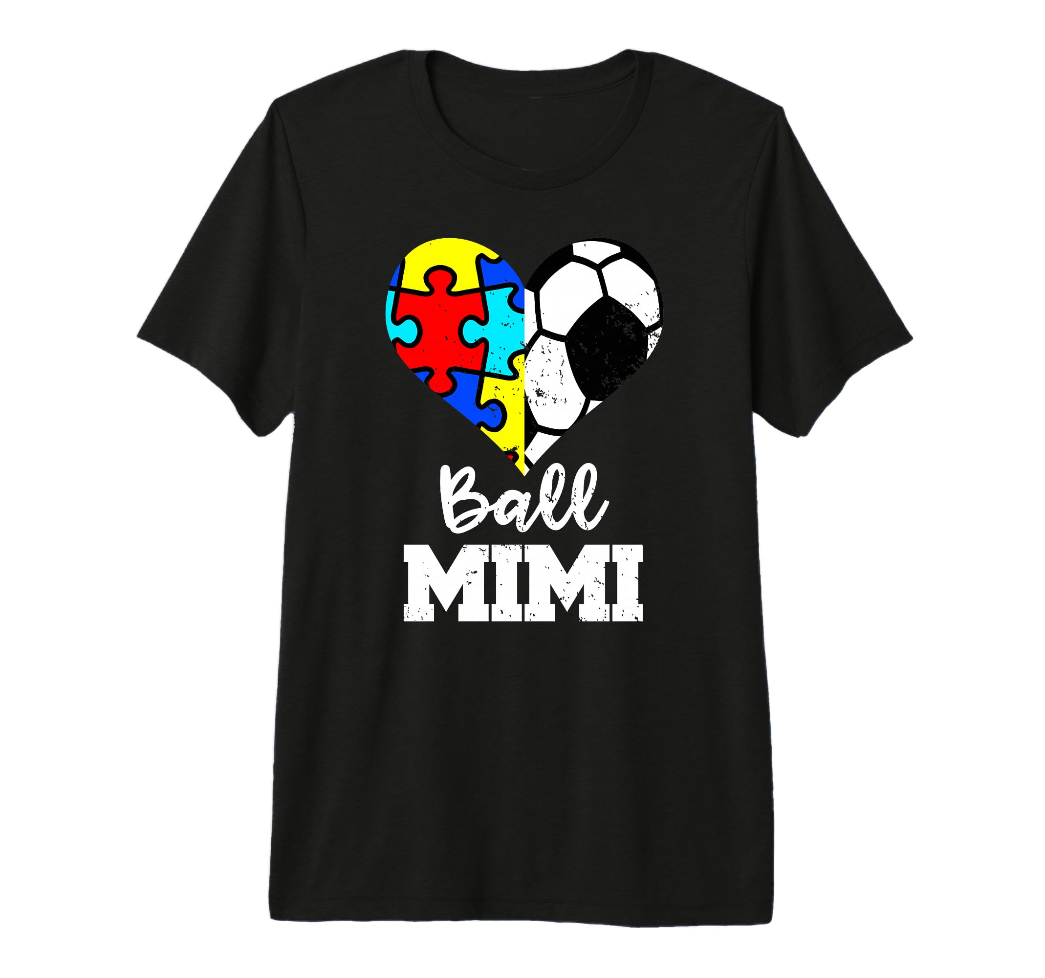 Autism Soccer Mimi Funny Autism Puzzle T-Shirt - Fun Novelty Design Unisex - T-Shirt, Sweatshirt, Hoodie