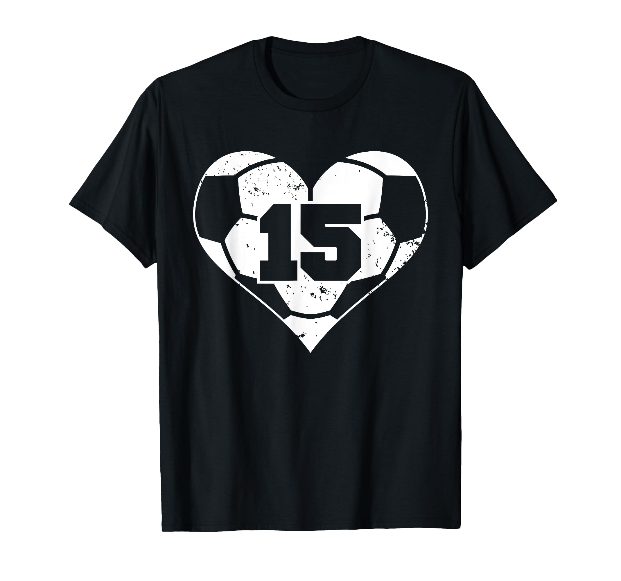 Soccer Number 15 Jersey Funny Soccer T-Shirt - Graphic Print for Adults - T-Shirt, Sweatshirt, Hoodie