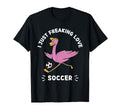 Kawaii Flamingo I Just Freaking Love T-Shirt - Aesthetic Graphic Men Women - T-Shirt, Sweatshirt, Hoodie