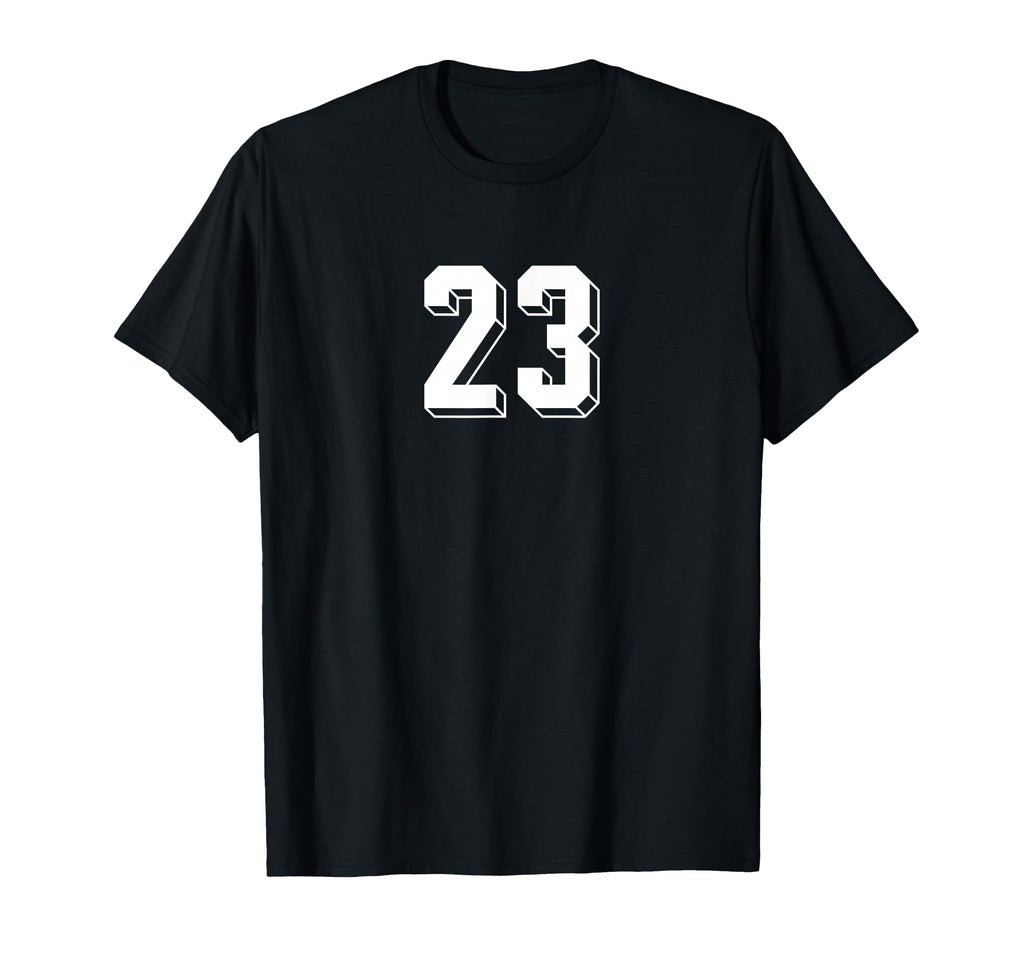 Number 23 80S 90S Soccer Team T-Shirt - Casual Everyday Wear Men Women - T-Shirt, Sweatshirt, Hoodie