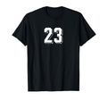 Number 23 80S 90S Soccer Team T-Shirt - Casual Everyday Wear Men Women - T-Shirt, Sweatshirt, Hoodie