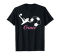 Grace Name Gift Personalized Soccer T-Shirt - Aesthetic Graphic Unisex - T-Shirt, Sweatshirt, Hoodie
