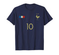 France Number 10 French Soccer Football T-Shirt - Graphic Print for Adults - T-Shirt, Sweatshirt, Hoodie