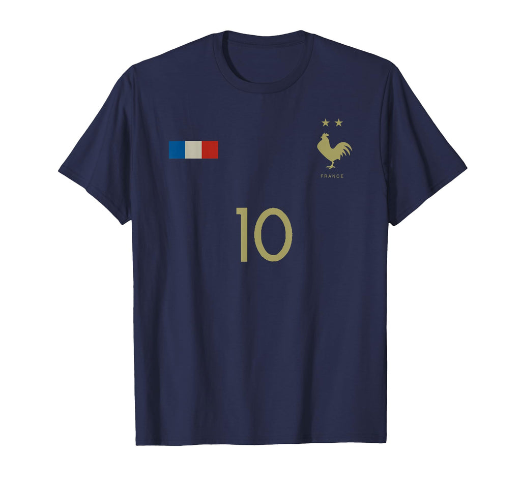 France Number 10 French Soccer T-Shirt - Streetwear Style for Adults - T-Shirt, Sweatshirt, Hoodie