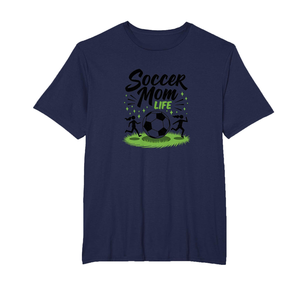 Soccer Mom Life Proud Parent Team Sweatshirt - Graphic Print Men Women - T-Shirt, Sweatshirt, Hoodie