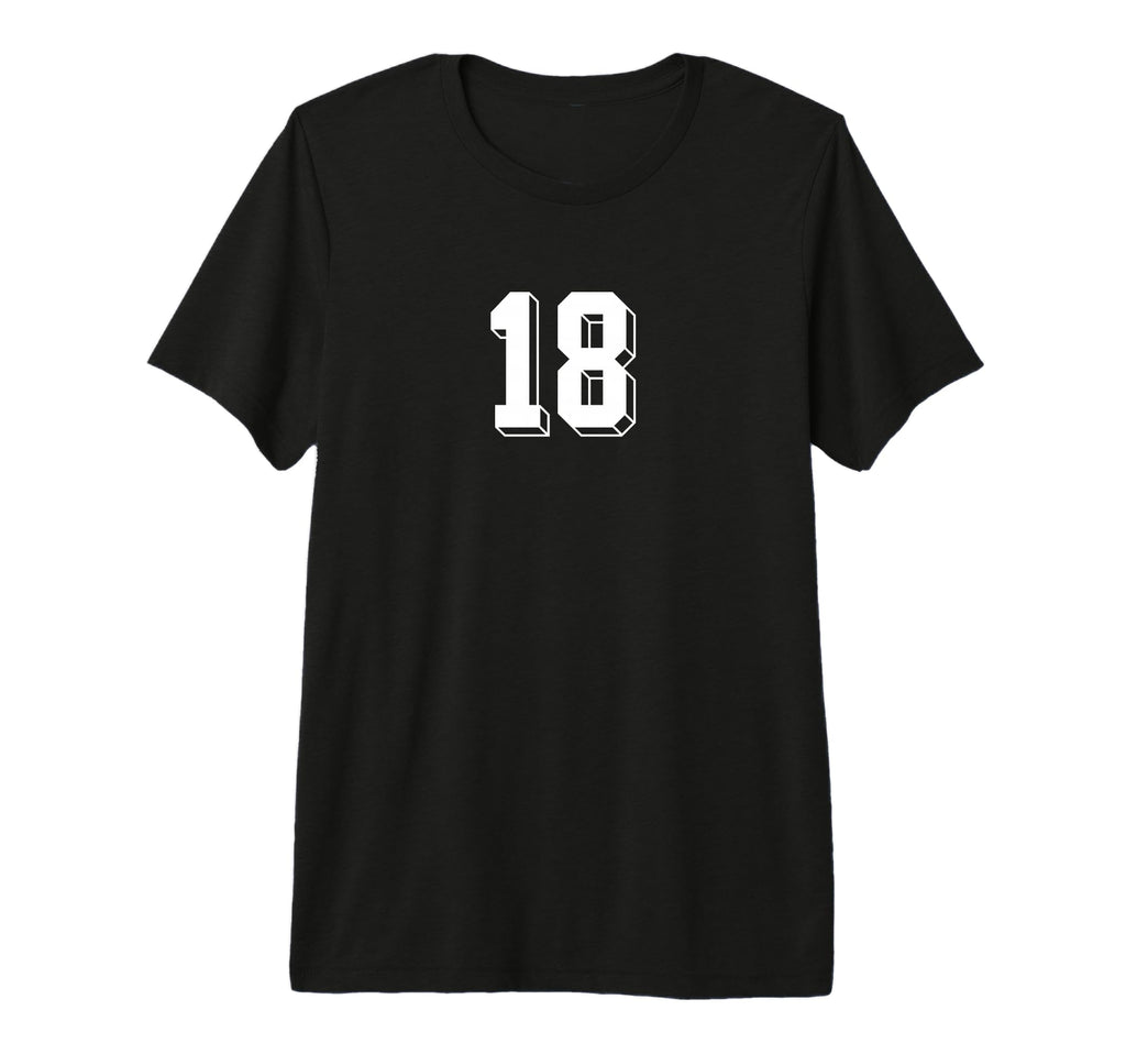 Number 18 80S 90S Soccer Team Jersey T-Shirt - Aesthetic Graphic Men Women - T-Shirt, Sweatshirt, Hoodie