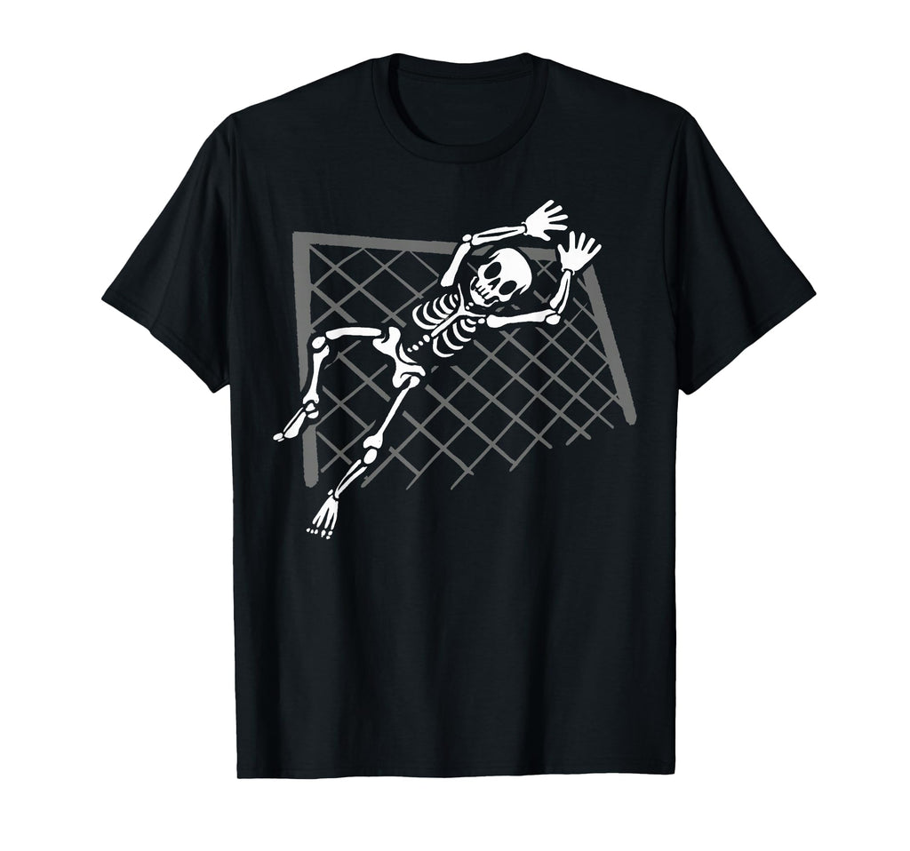 Skeleton Goalkeeper T-Shirt - Unique Graphic Unisex - T-Shirt, Sweatshirt, Hoodie