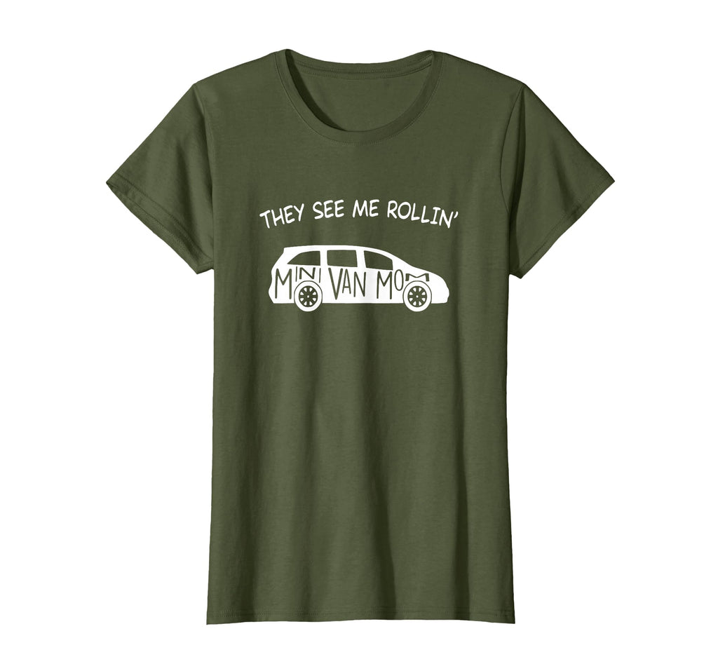 They See Me Rollin Minivan Funny Soccer T-Shirt - Graphic Print Men Women - T-Shirt, Sweatshirt, Hoodie