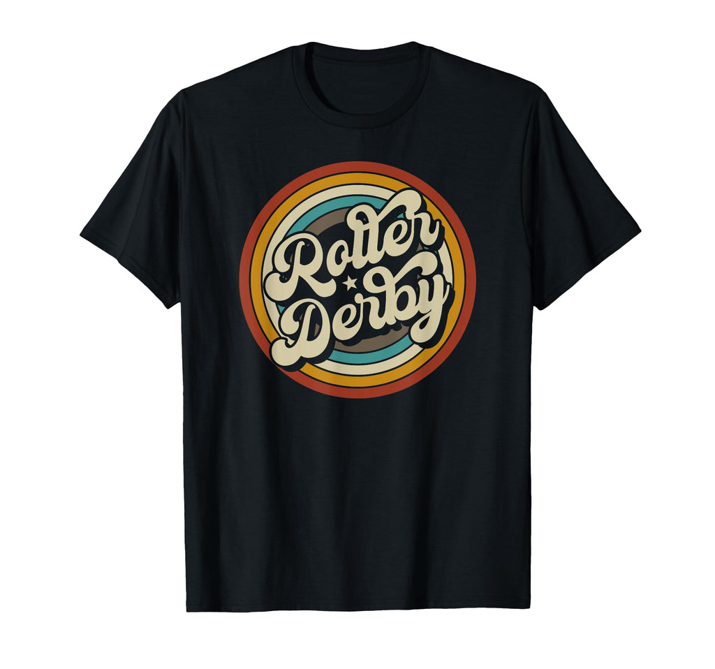 Roller Derby Derby Skate Skating 70S T-Shirt - Fun Novelty Design Unisex - T-Shirt, Sweatshirt, Hoodie