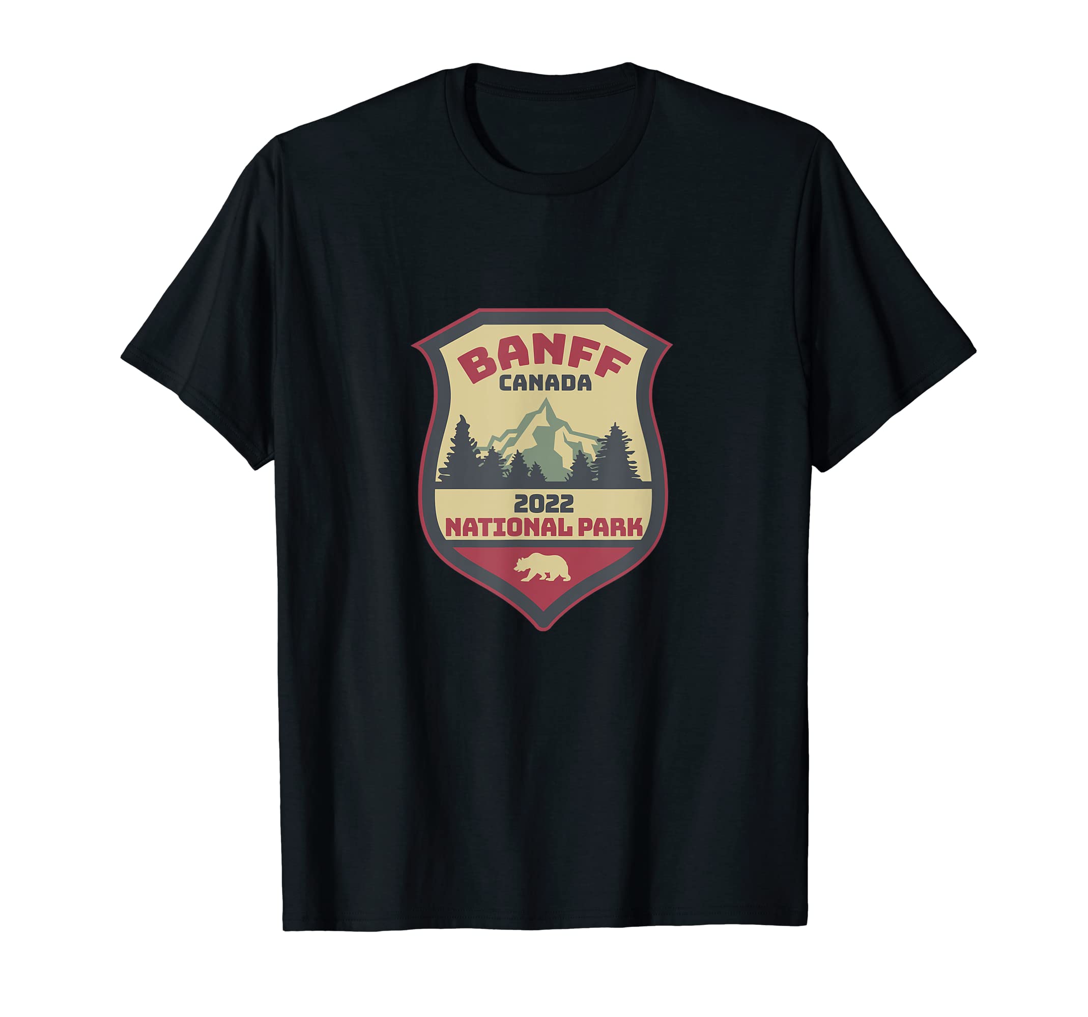 2022 Patch Canadian Banff National T-Shirt - Fun Novelty Design Men Women - T-Shirt, Sweatshirt, Hoodie