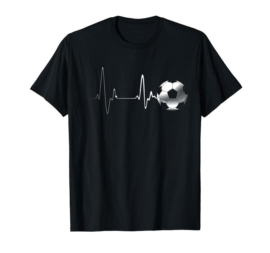 Soccer Heart Beat Worlds Sport T-Shirt - Casual Everyday Wear Unisex - T-Shirt, Sweatshirt, Hoodie