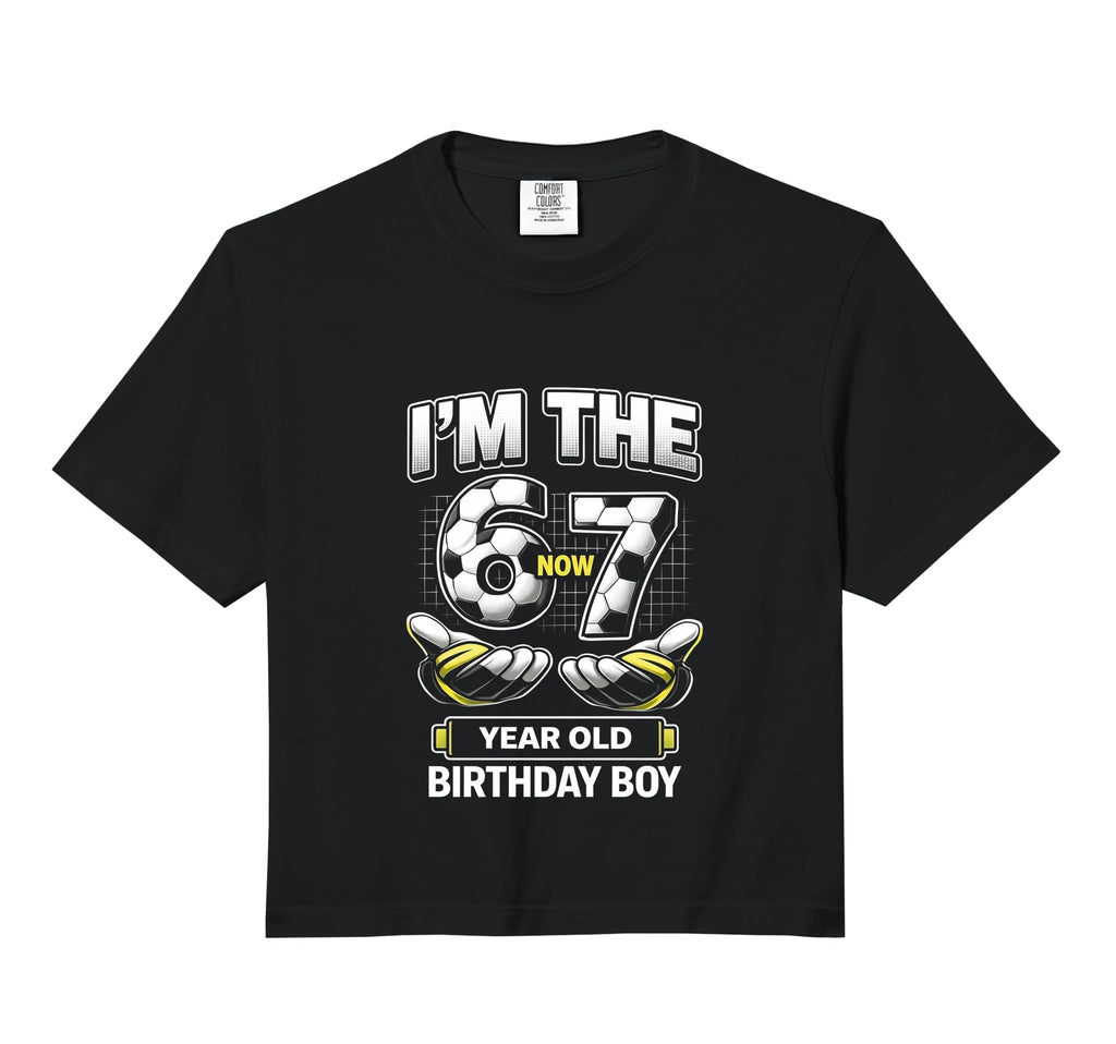 Birthday I Was 6 Now Im 7 Six Seven Hoodie - Casual Everyday Wear Unisex - T-Shirt, Sweatshirt, Hoodie