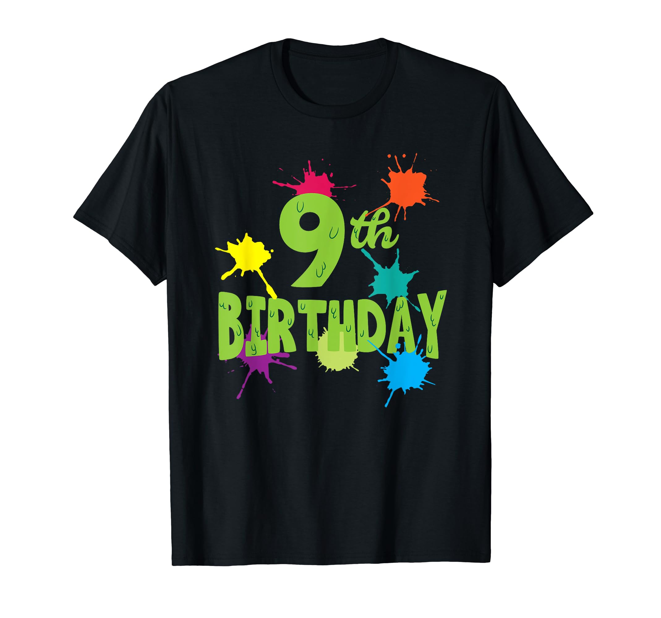 Paintball Funny 9 Years Old 9Th T-Shirt - Fun Novelty Design Men Women - T-Shirt, Sweatshirt, Hoodie