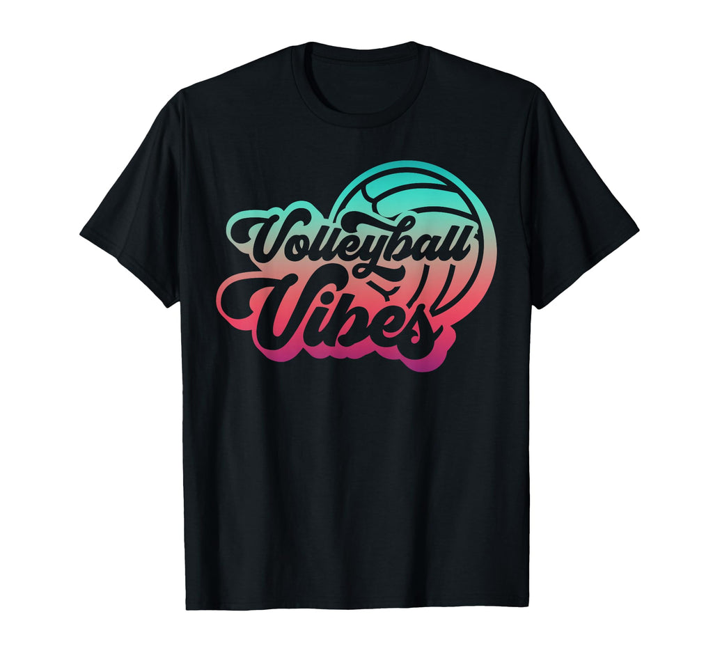 Volleyball Vibes Game Day Volley Lover T-Shirt - Graphic Print Unisex - T-Shirt, Sweatshirt, Hoodie