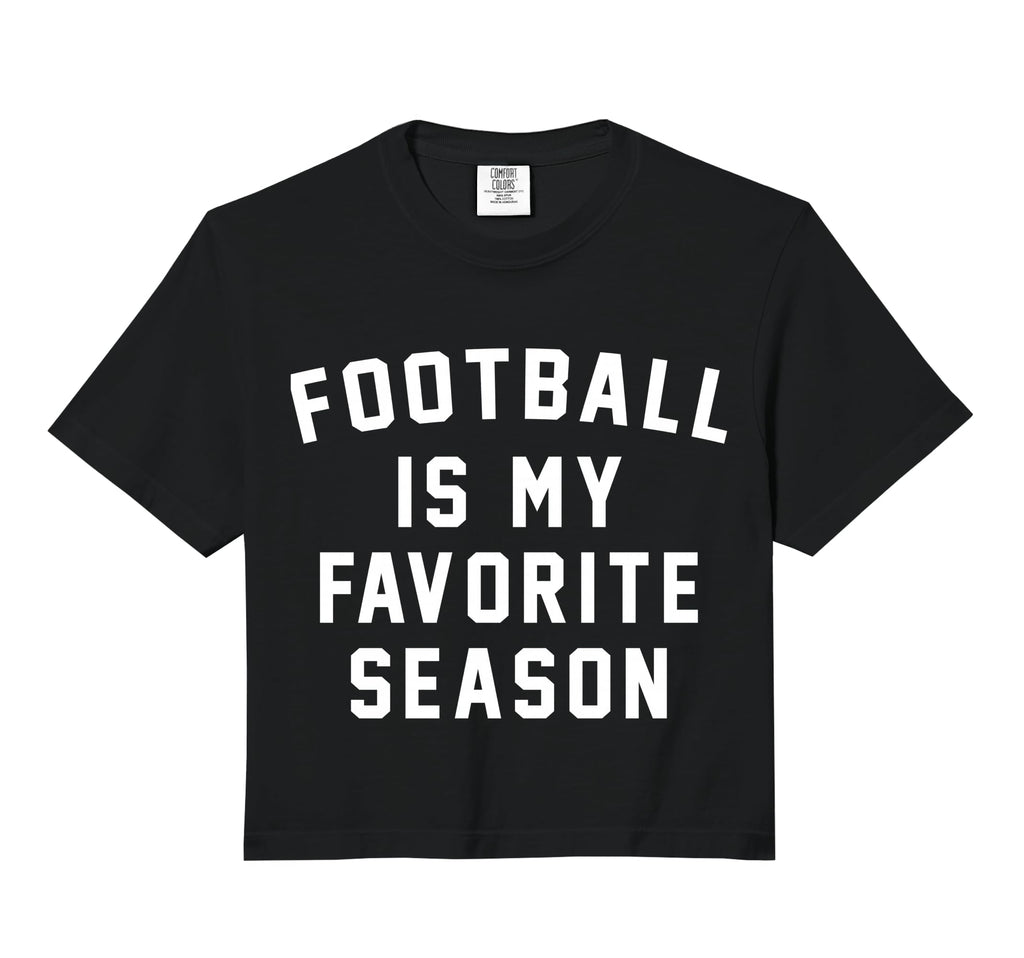 Football Is My Favorite Season Soccer T-Shirt - Novelty Apparel Unisex - T-Shirt, Sweatshirt, Hoodie
