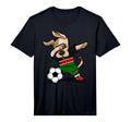 Dog Dabbing Soccer Kenya Jersey T-Shirt - Streetwear Style for Adults - T-Shirt, Sweatshirt, Hoodie