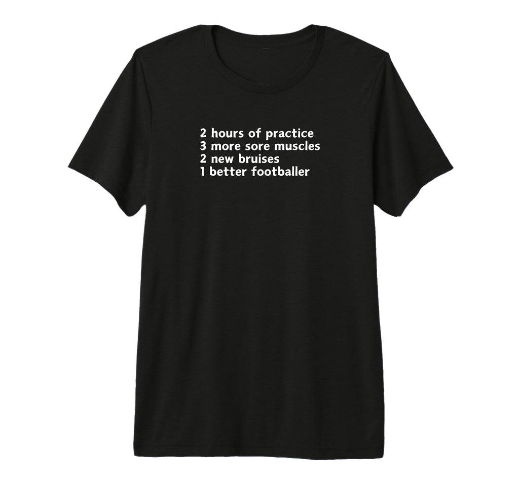Funny Footballer Soccer Player T-Shirt - Fun Novelty Design for Adults - T-Shirt, Sweatshirt, Hoodie