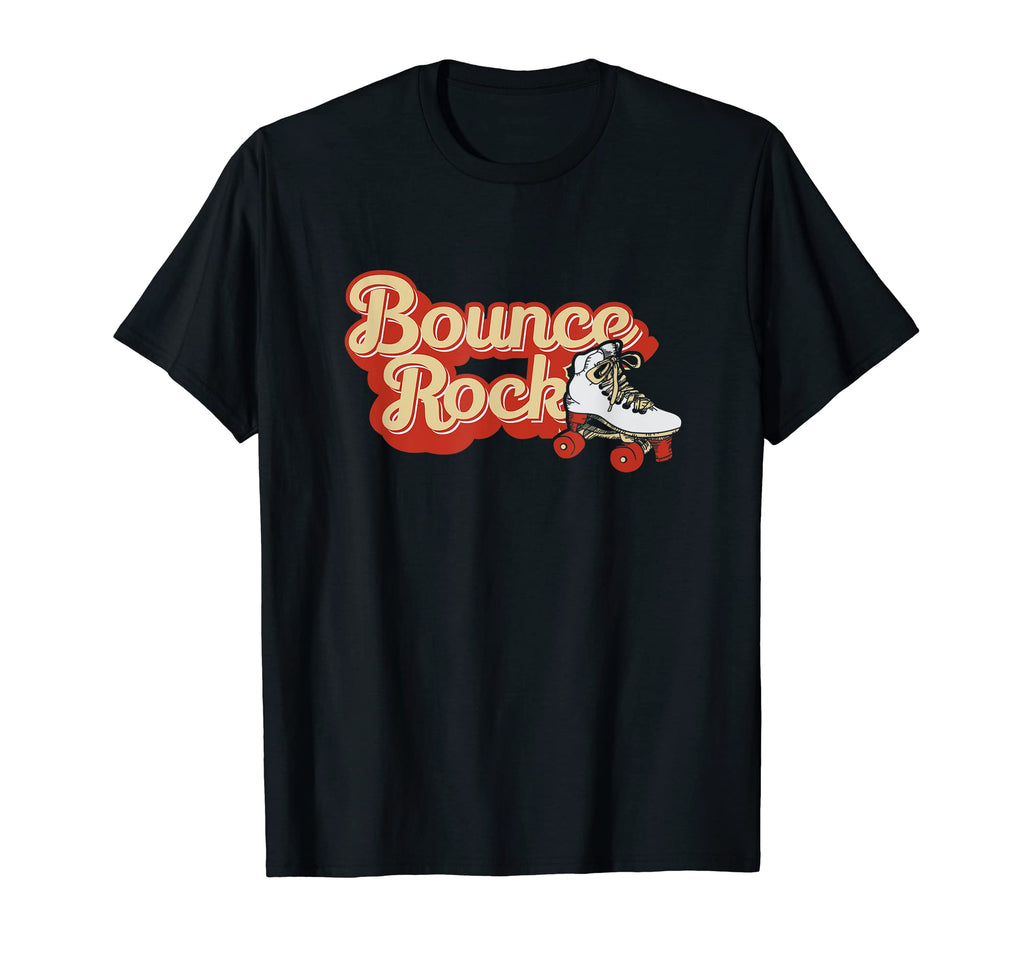 Bounce Rock Roller Skate Roller Disco T-Shirt - Unique Graphic Unisex - T-Shirt, Sweatshirt, Hoodie
