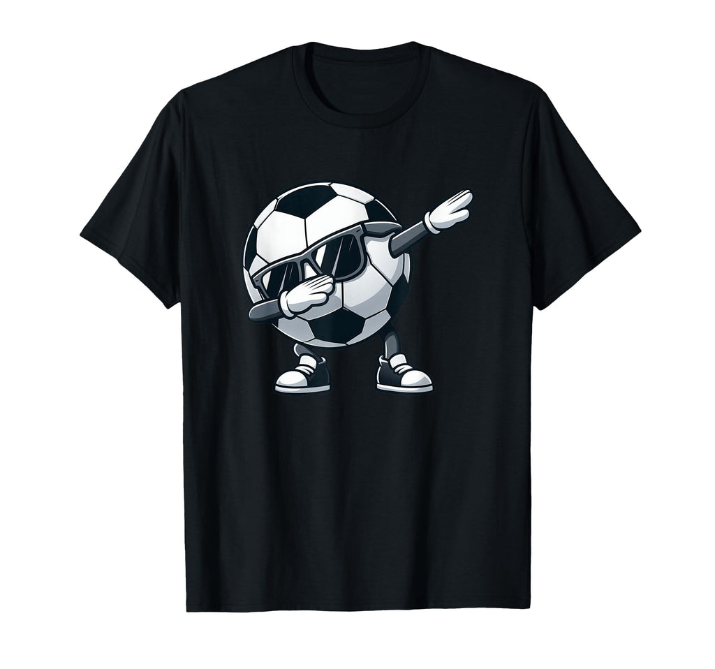 Dabbing Soccer Ball Soccer Sports Player T-Shirt - Trendy Graphic Unisex - T-Shirt, Sweatshirt, Hoodie