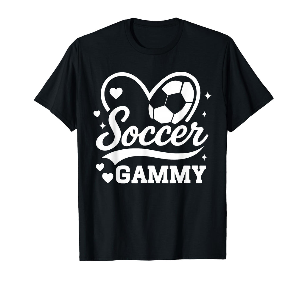 Soccer Gammy Heart Love Soccer Player T-Shirt - Graphic Print for Adults - T-Shirt, Sweatshirt, Hoodie