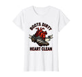 Boots Dirty Heart Clean Soccer Player T-Shirt - Streetwear Style Men Women - T-Shirt, Sweatshirt, Hoodie