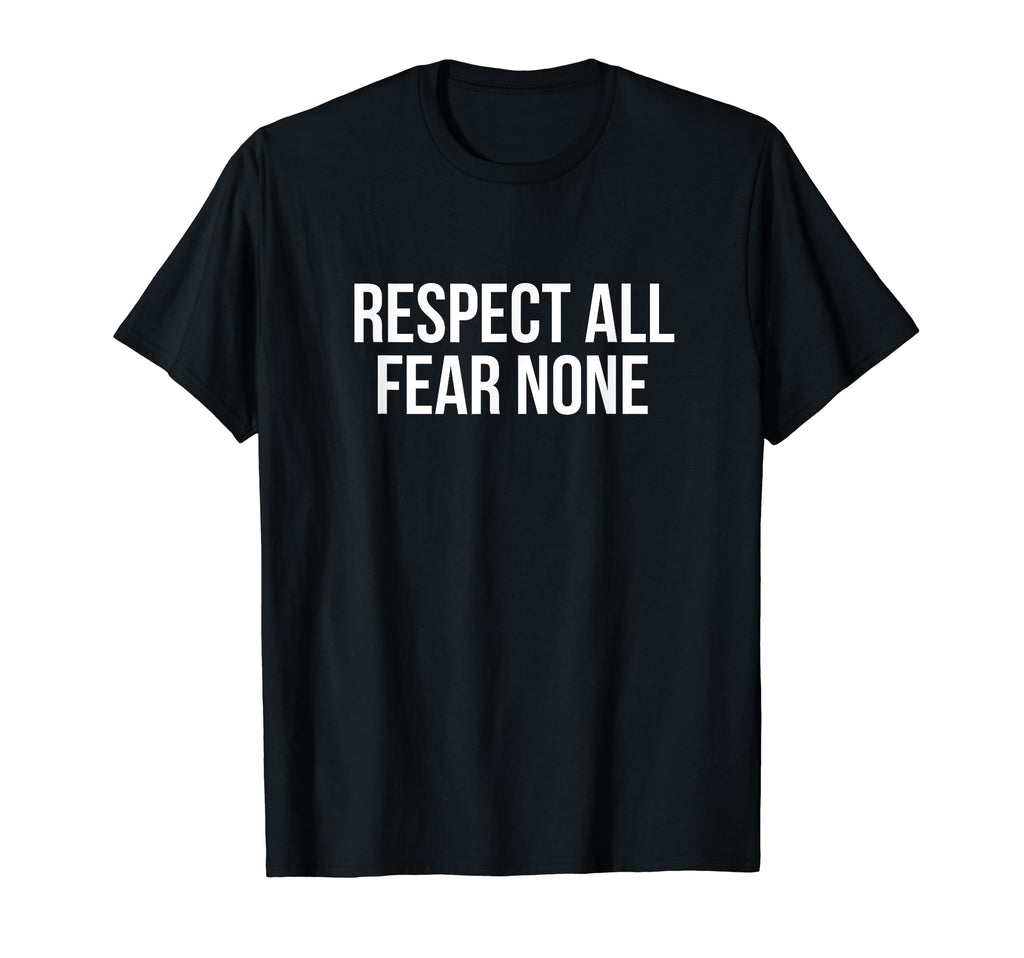 Respect All Fear None Soccer T-Shirt - Aesthetic Graphic Unisex - T-Shirt, Sweatshirt, Hoodie