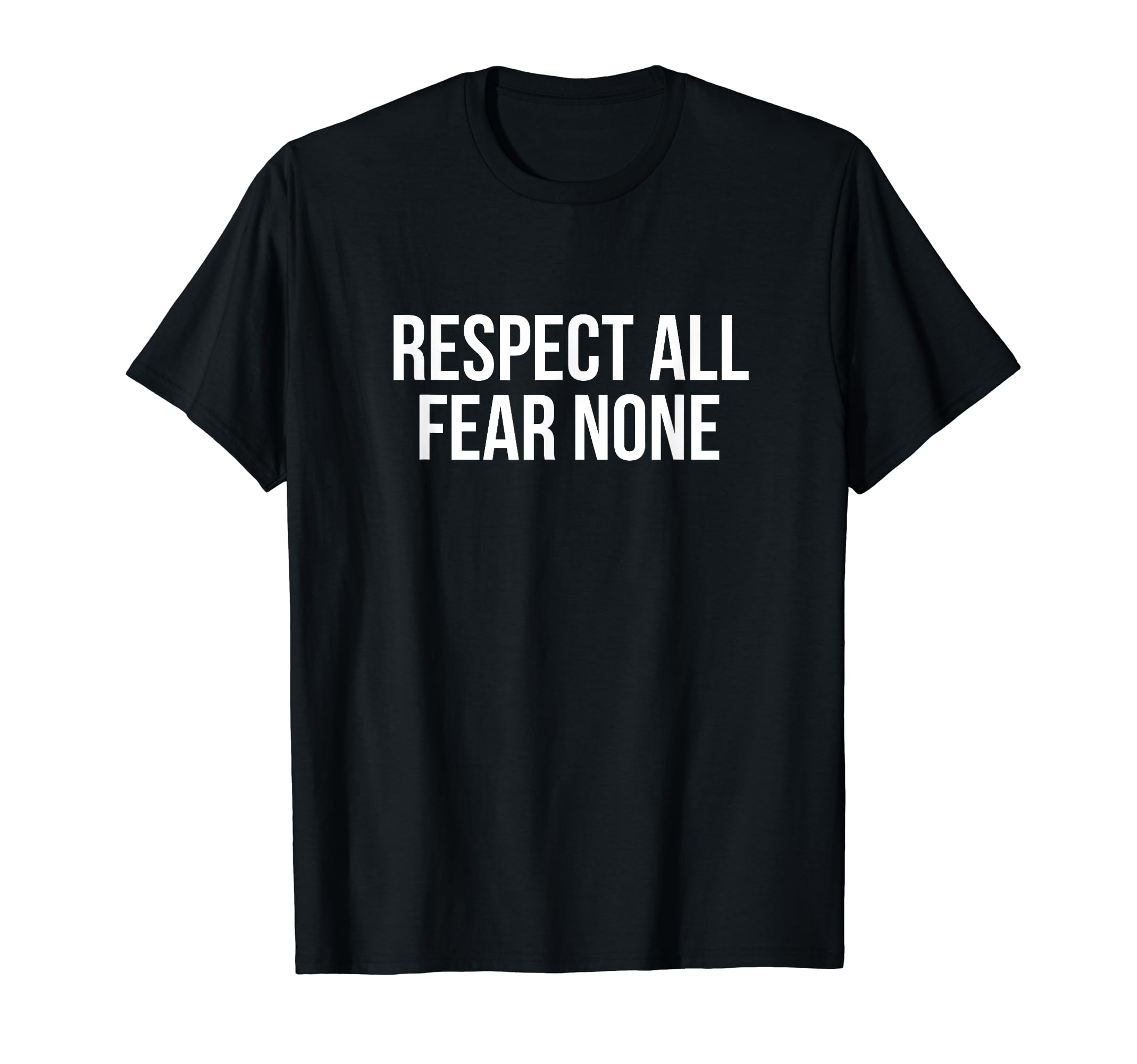 Respect All Fear None Soccer T-Shirt - Aesthetic Graphic Unisex - T-Shirt, Sweatshirt, Hoodie