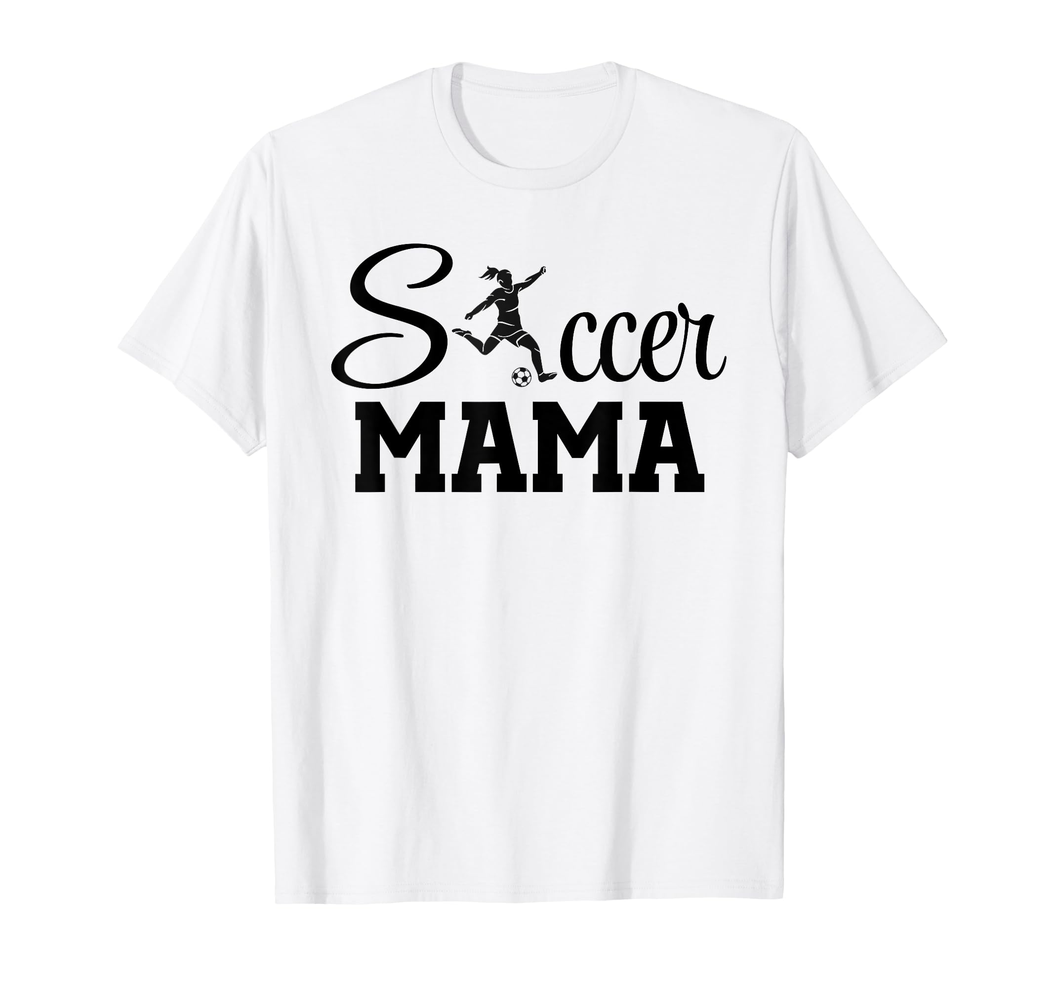 Soccer Mama Player Grandmother Football T-Shirt - Minimalist Print Unisex - T-Shirt, Sweatshirt, Hoodie