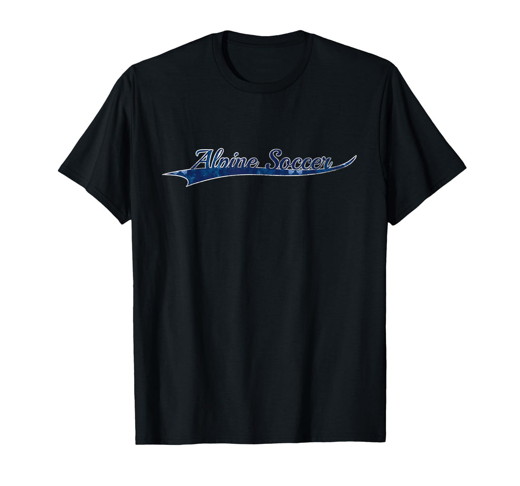 Alpine Soccer Mountain Soccer Unique T-Shirt - Custom Art Print Unisex - T-Shirt, Sweatshirt, Hoodie