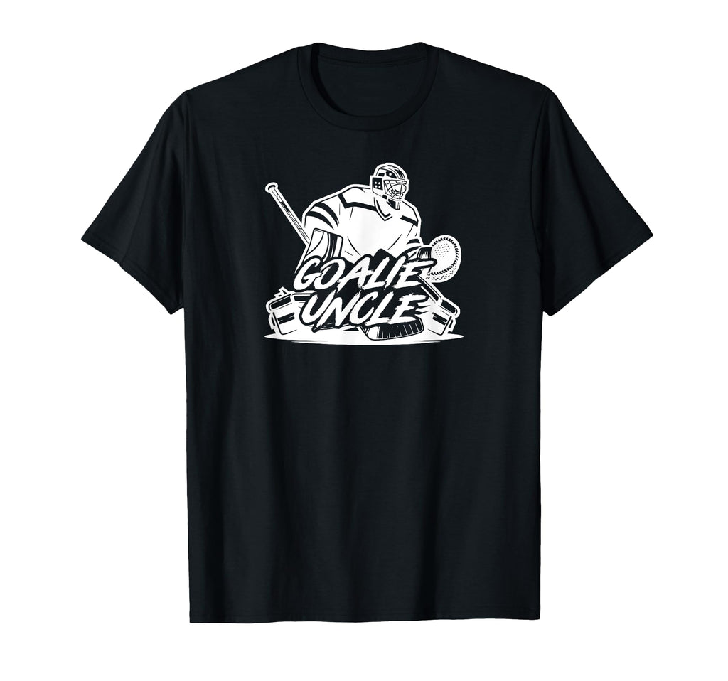 Ice Hockey Goalie Uncle Hockey Keeper T-Shirt - Trendy Graphic for Adults - T-Shirt, Sweatshirt, Hoodie
