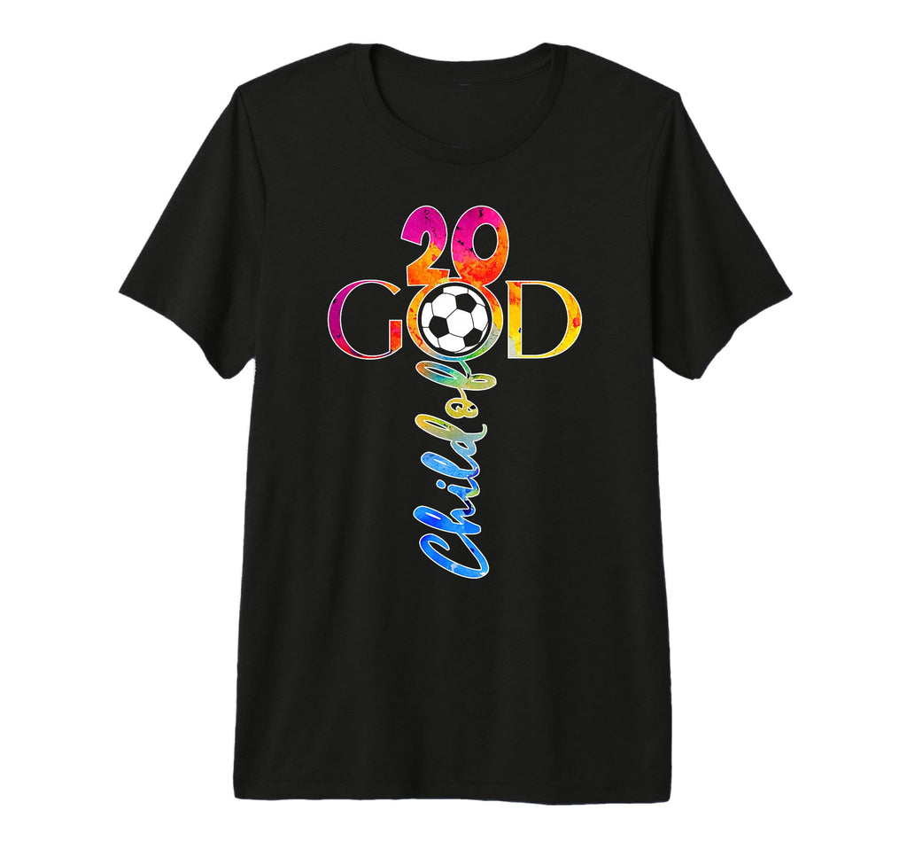Jesus 20 Years Child God Soccer 20Th T-Shirt - Trendy Graphic Unisex - T-Shirt, Sweatshirt, Hoodie