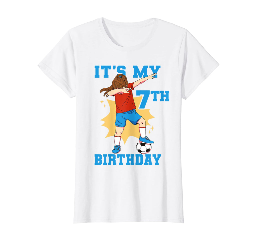Its My 7Th Birthday Soccer T-Shirt - Novelty Apparel for Adults - T-Shirt, Sweatshirt, Hoodie