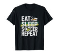 Eat Sleep Soccer Repeat T-Shirt - Graphic Print for Adults - T-Shirt, Sweatshirt, Hoodie
