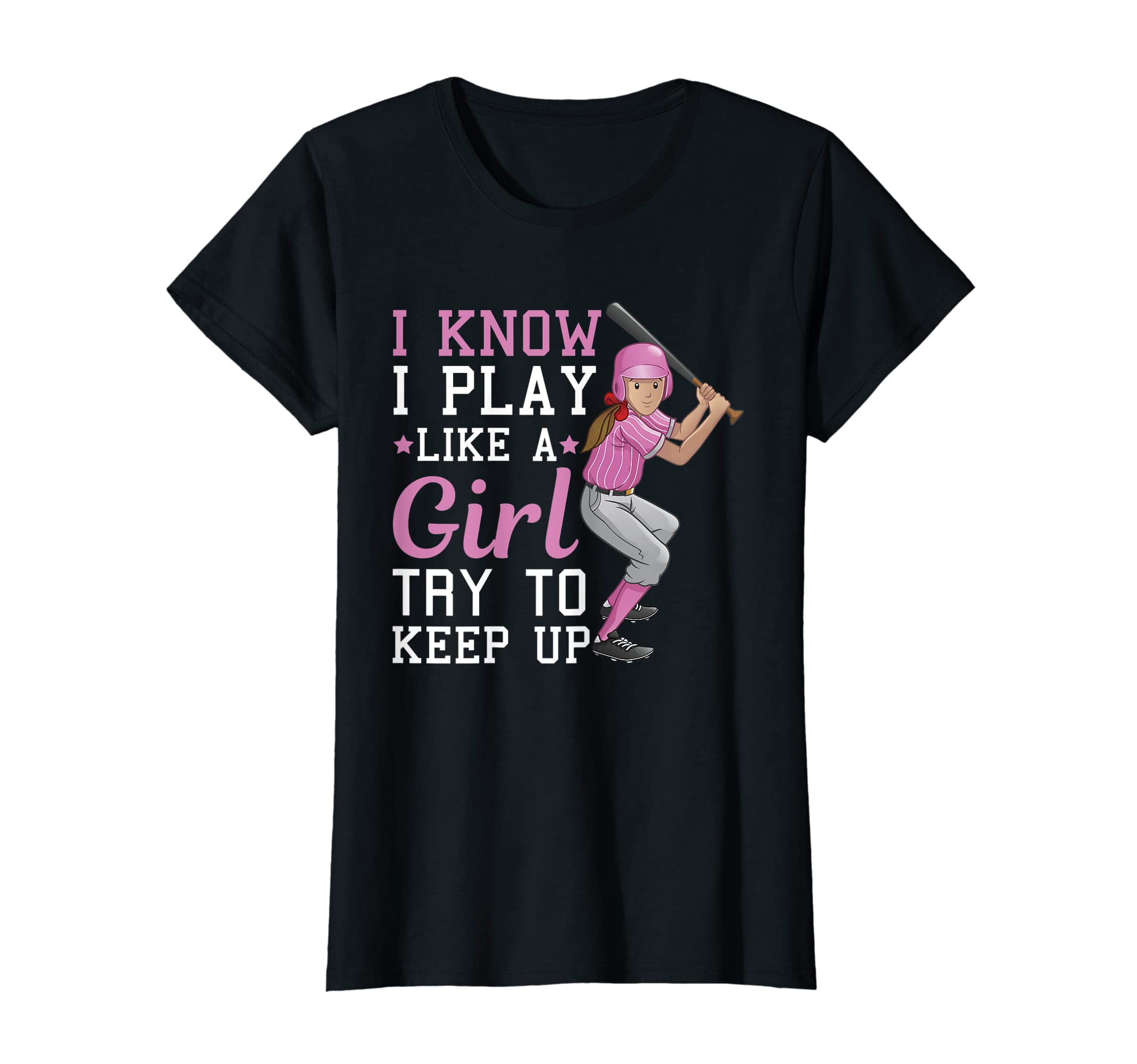 I Know I Play Like Try To Keep Up T-Shirt - Graphic Print Men Women - T-Shirt, Sweatshirt, Hoodie