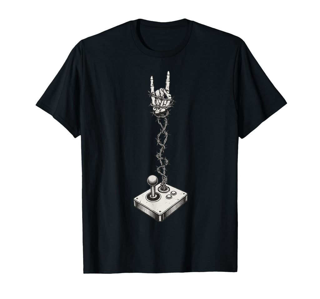 Arcade Video Game Controller Gamer T-Shirt - Aesthetic Graphic Unisex - T-Shirt, Sweatshirt, Hoodie