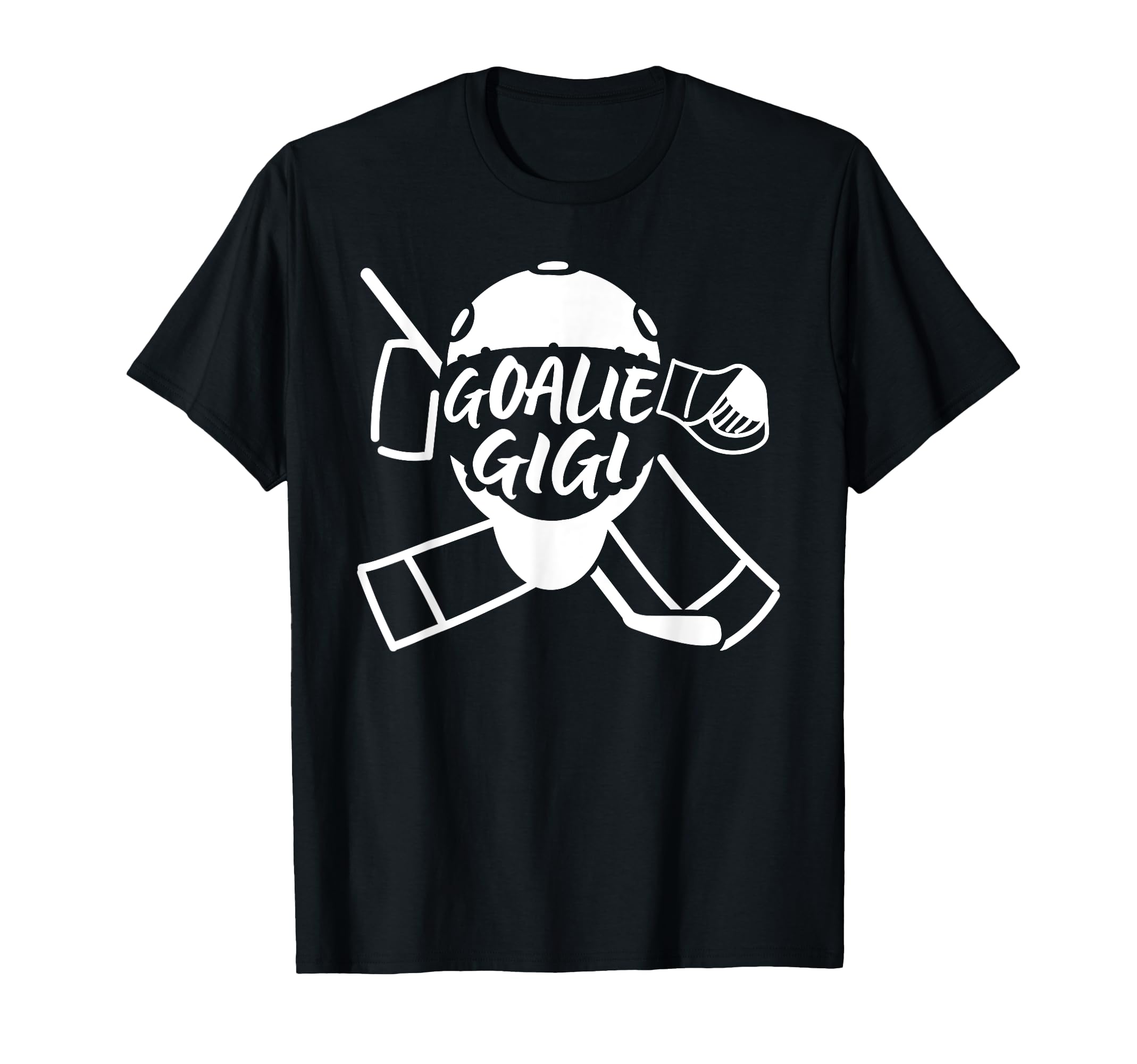 Ice Hockey Goalie Gigi Hockey Keeper T-Shirt - Aesthetic Graphic Men Women - T-Shirt, Sweatshirt, Hoodie