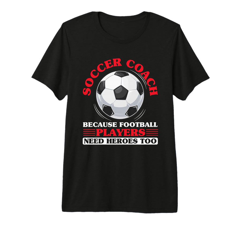 Coaching Soccer Dad Coach Soccer Coach T-Shirt - Minimalist Print Unisex - T-Shirt, Sweatshirt, Hoodie