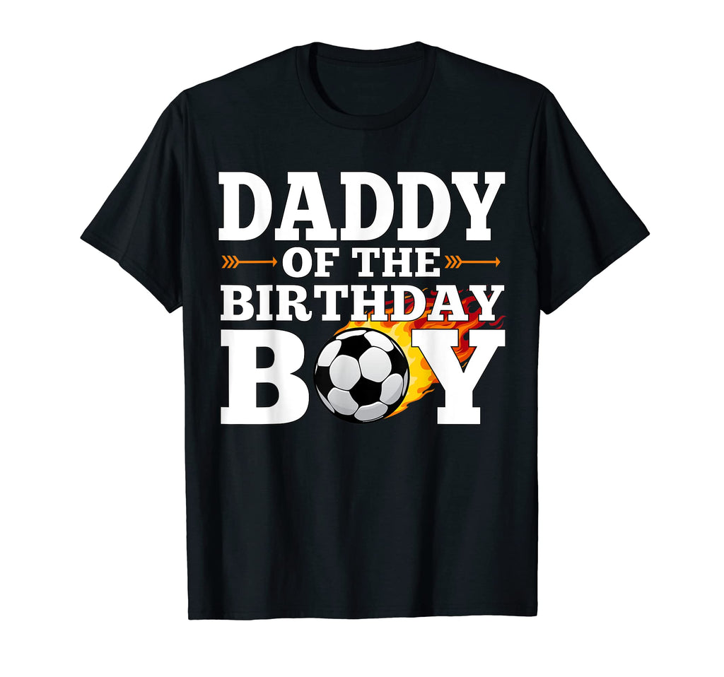 Daddy Birthday Soccer Matching T-Shirt - Custom Art Print for Adults - T-Shirt, Sweatshirt, Hoodie