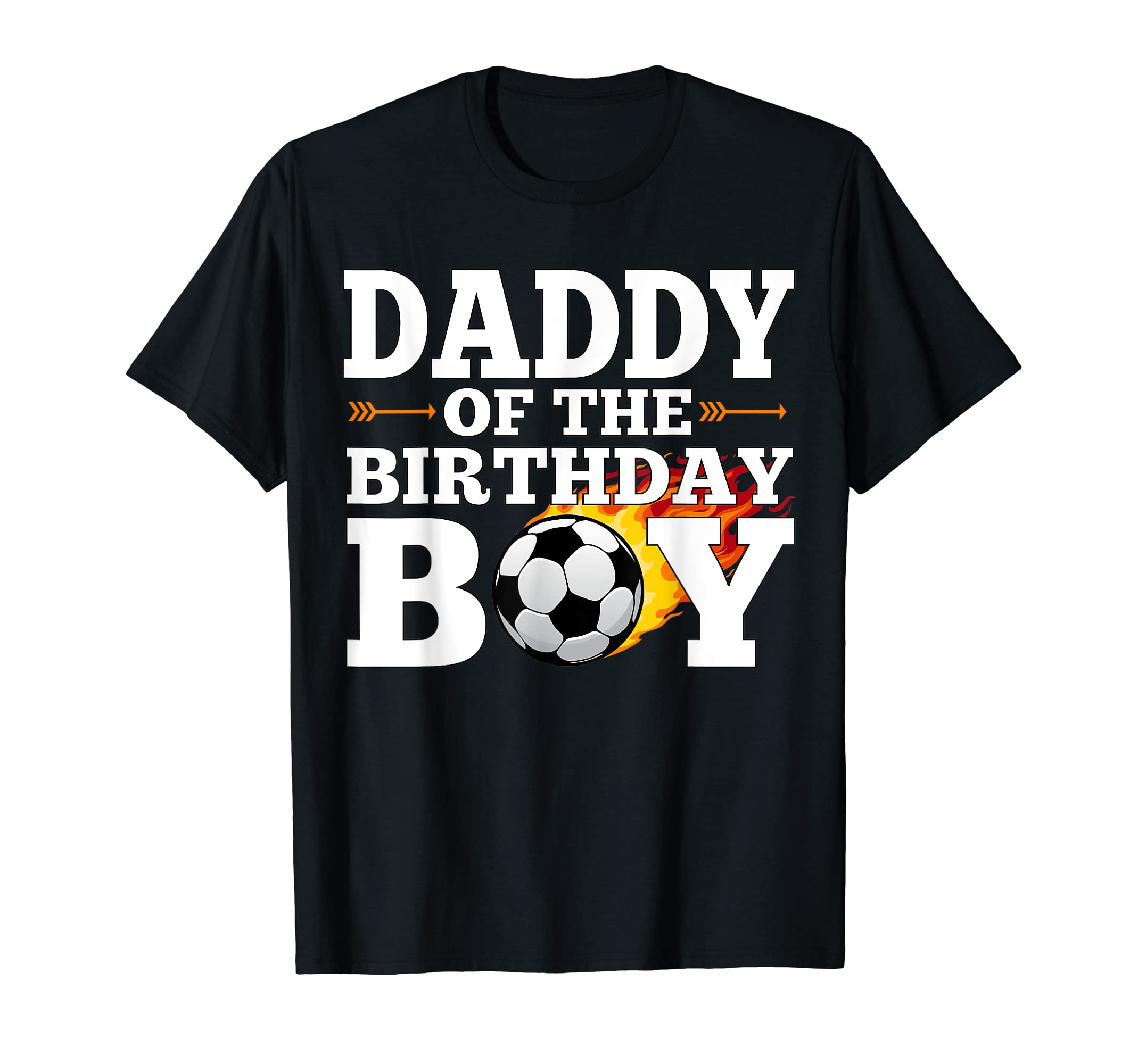 Daddy Birthday Soccer Matching T-Shirt - Custom Art Print for Adults - T-Shirt, Sweatshirt, Hoodie