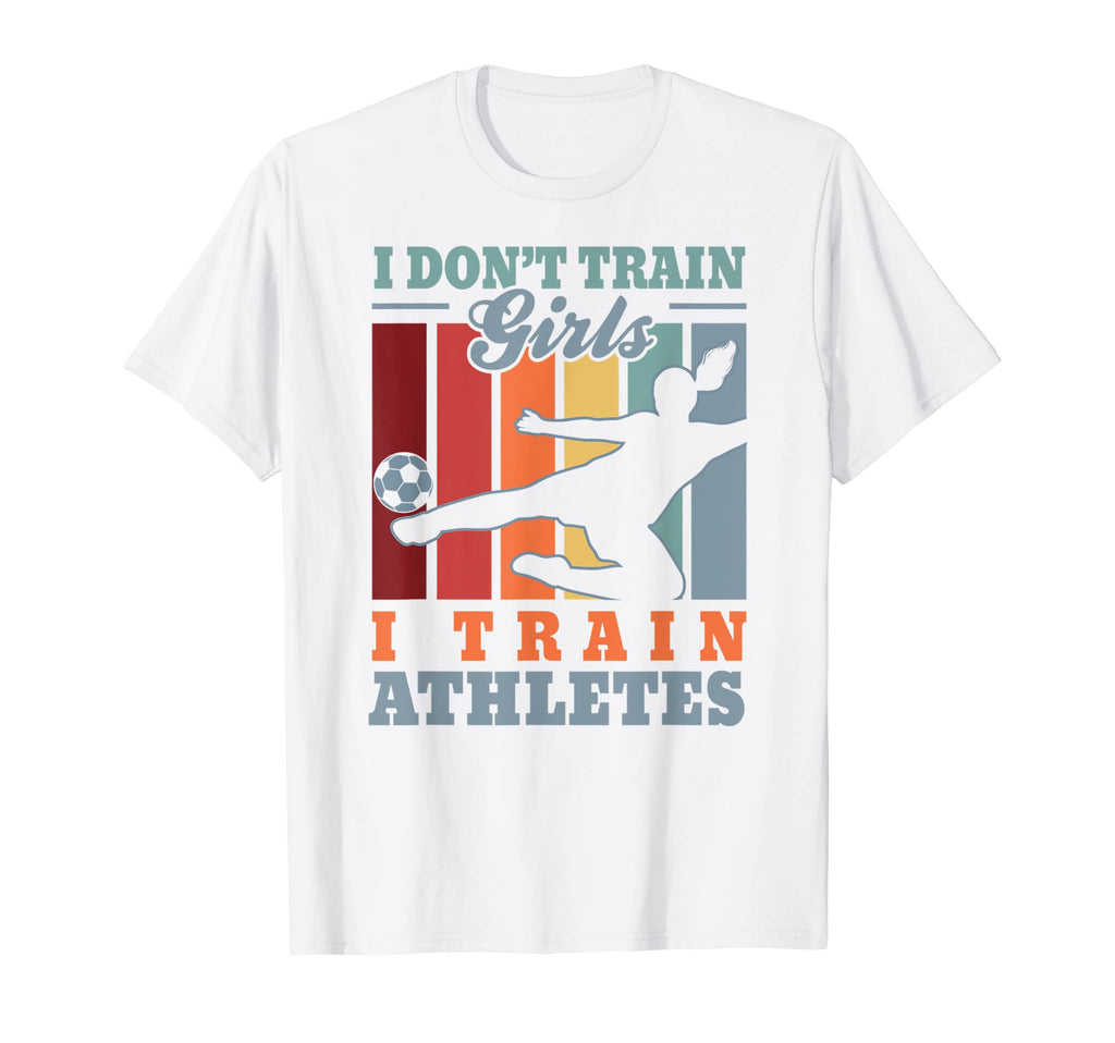 I Train Athletes Football Trainer T-Shirt - Minimalist Print for Adults - T-Shirt, Sweatshirt, Hoodie