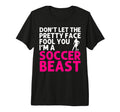 Soccer Art Teen Goalie Soccer Player Tri T-Shirt - Graphic Print Men Women - T-Shirt, Sweatshirt, Hoodie