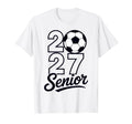 Class 2027 Senior Soccer Mens T-Shirt - Custom Art Print Unisex - T-Shirt, Sweatshirt, Hoodie
