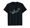Footballer Goalkeeper Football Player T-Shirt - Custom Art Print Men Women - T-Shirt, Sweatshirt, Hoodie