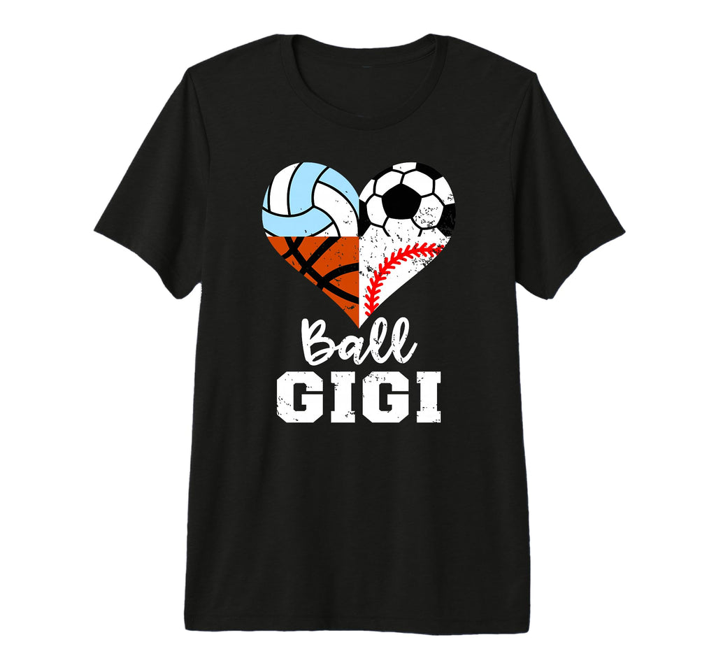 Ball Gigi Soccer Baseball Volleyball T-Shirt - Unique Graphic Men Women - T-Shirt, Sweatshirt, Hoodie