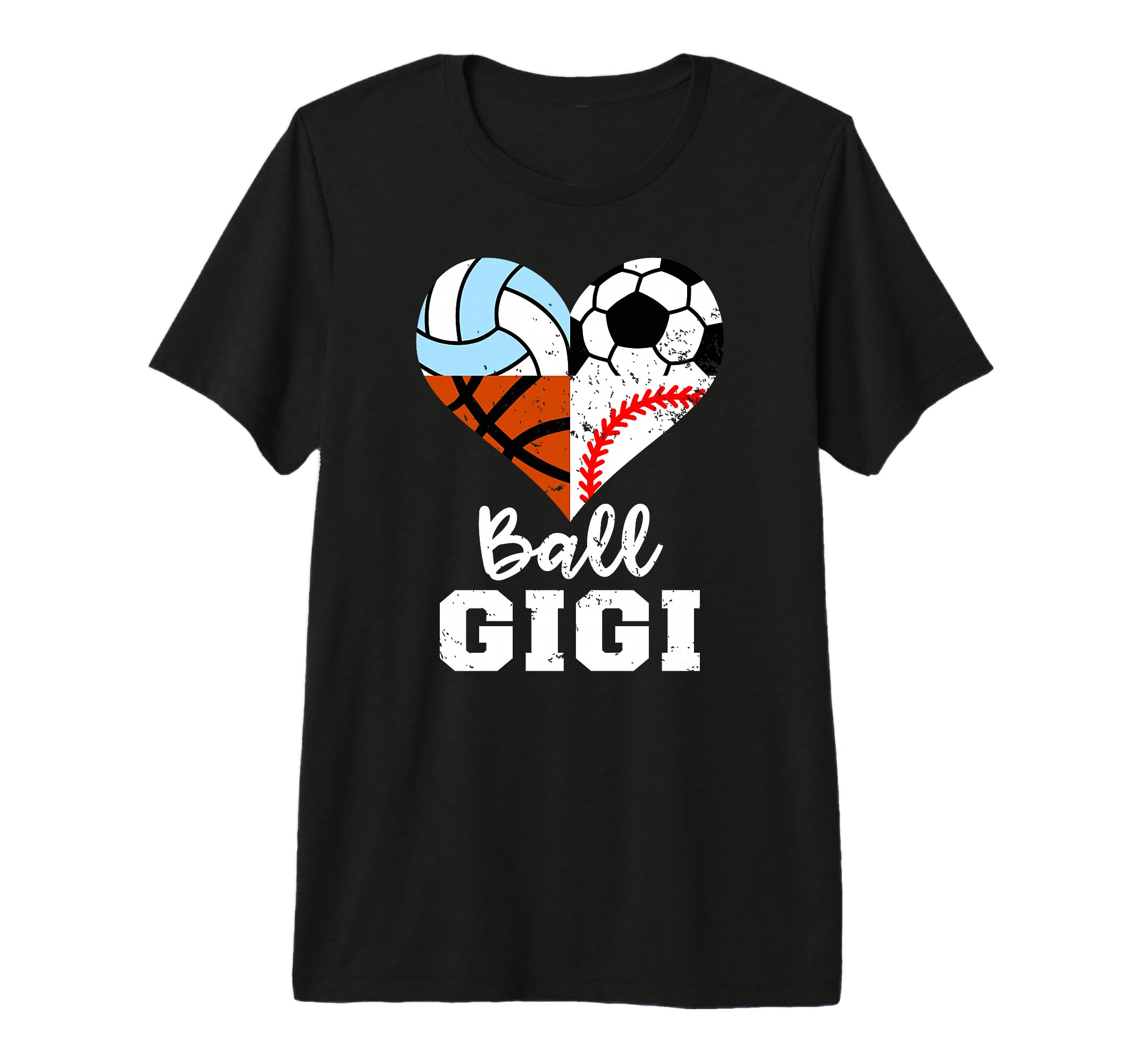 Ball Gigi Soccer Baseball Volleyball T-Shirt - Unique Graphic Men Women - T-Shirt, Sweatshirt, Hoodie