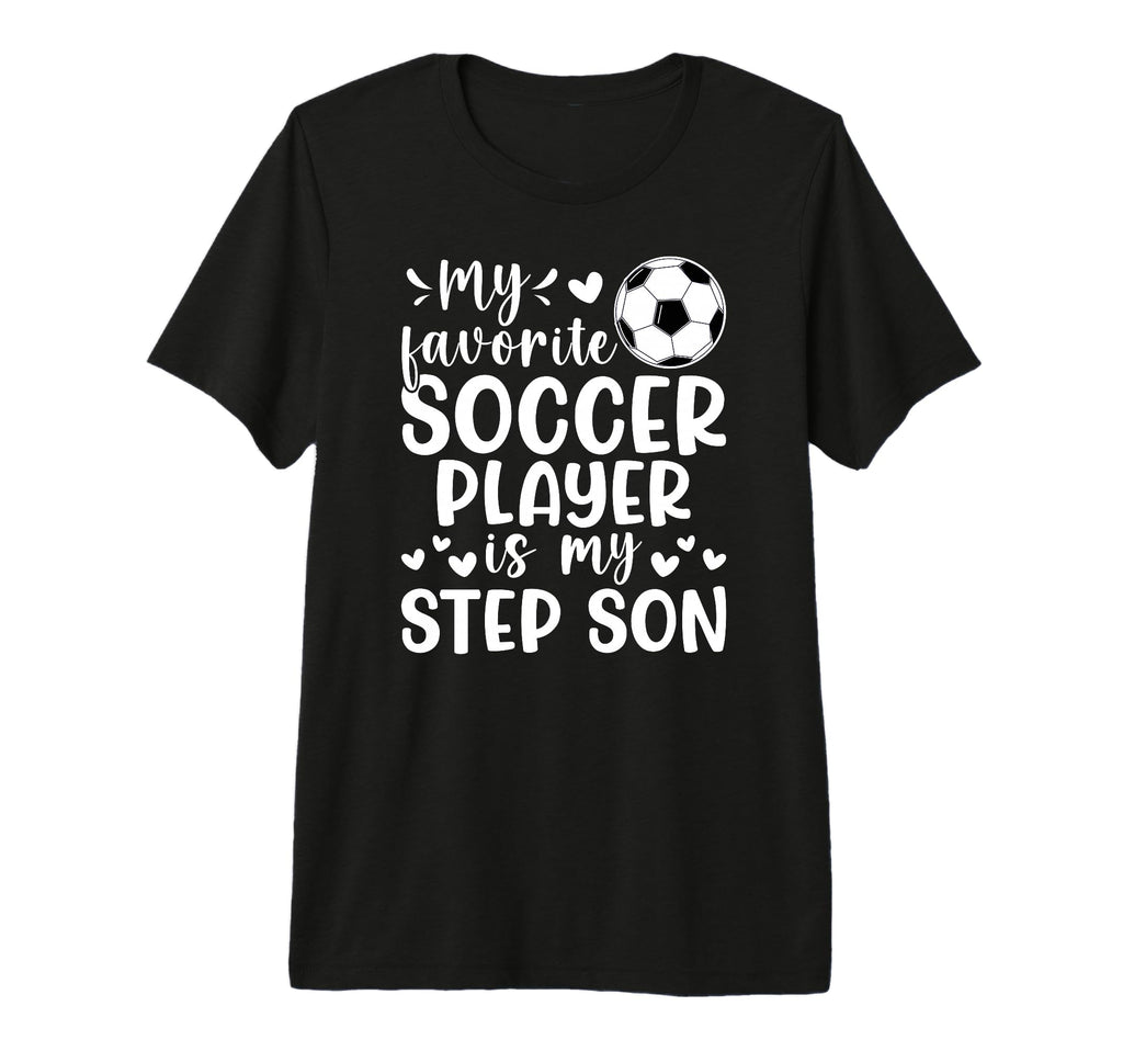 Proud Soccer Step Mom Soccer Player T-Shirt - Aesthetic Graphic Men Women - T-Shirt, Sweatshirt, Hoodie