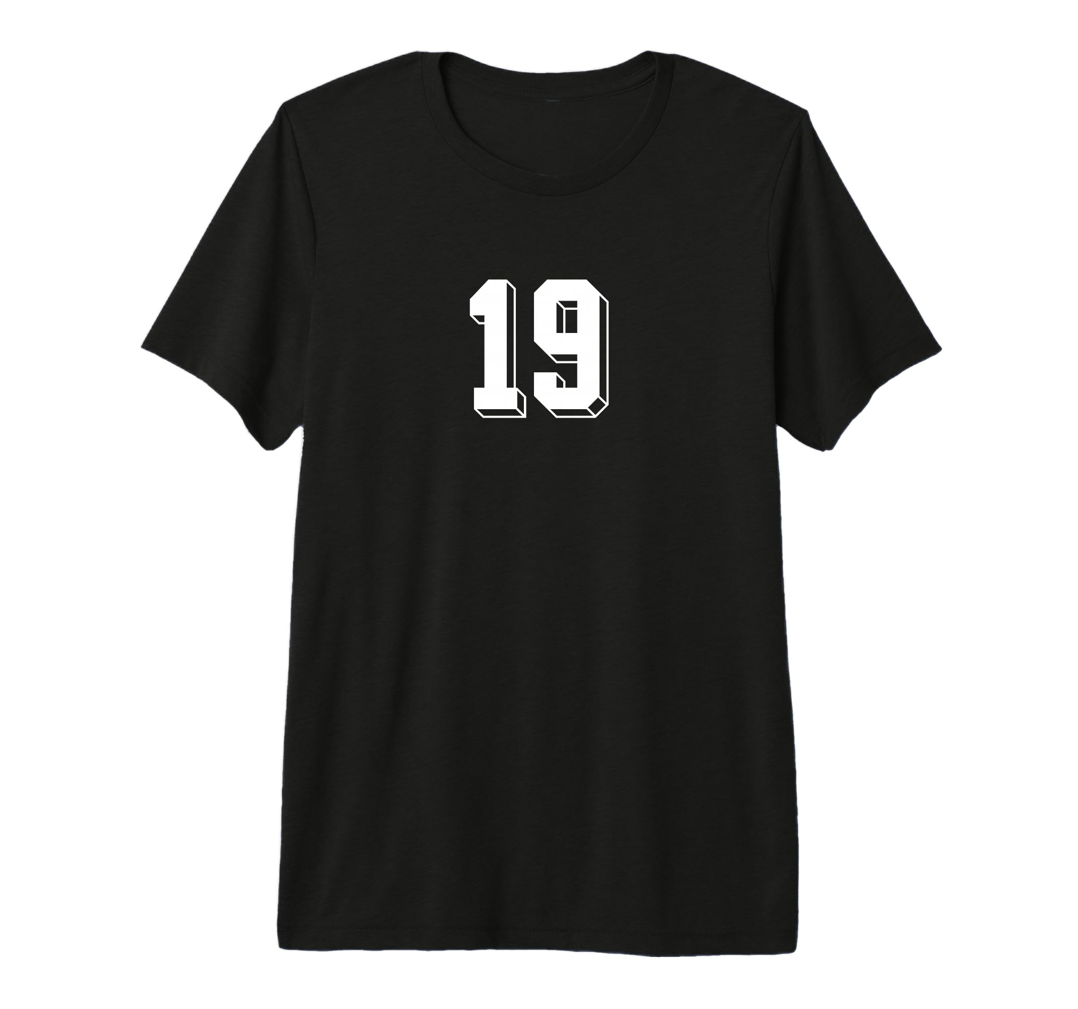 Number 19 80S 90S Soccer Team Jersey T-Shirt - Unique Graphic for Adults - T-Shirt, Sweatshirt, Hoodie
