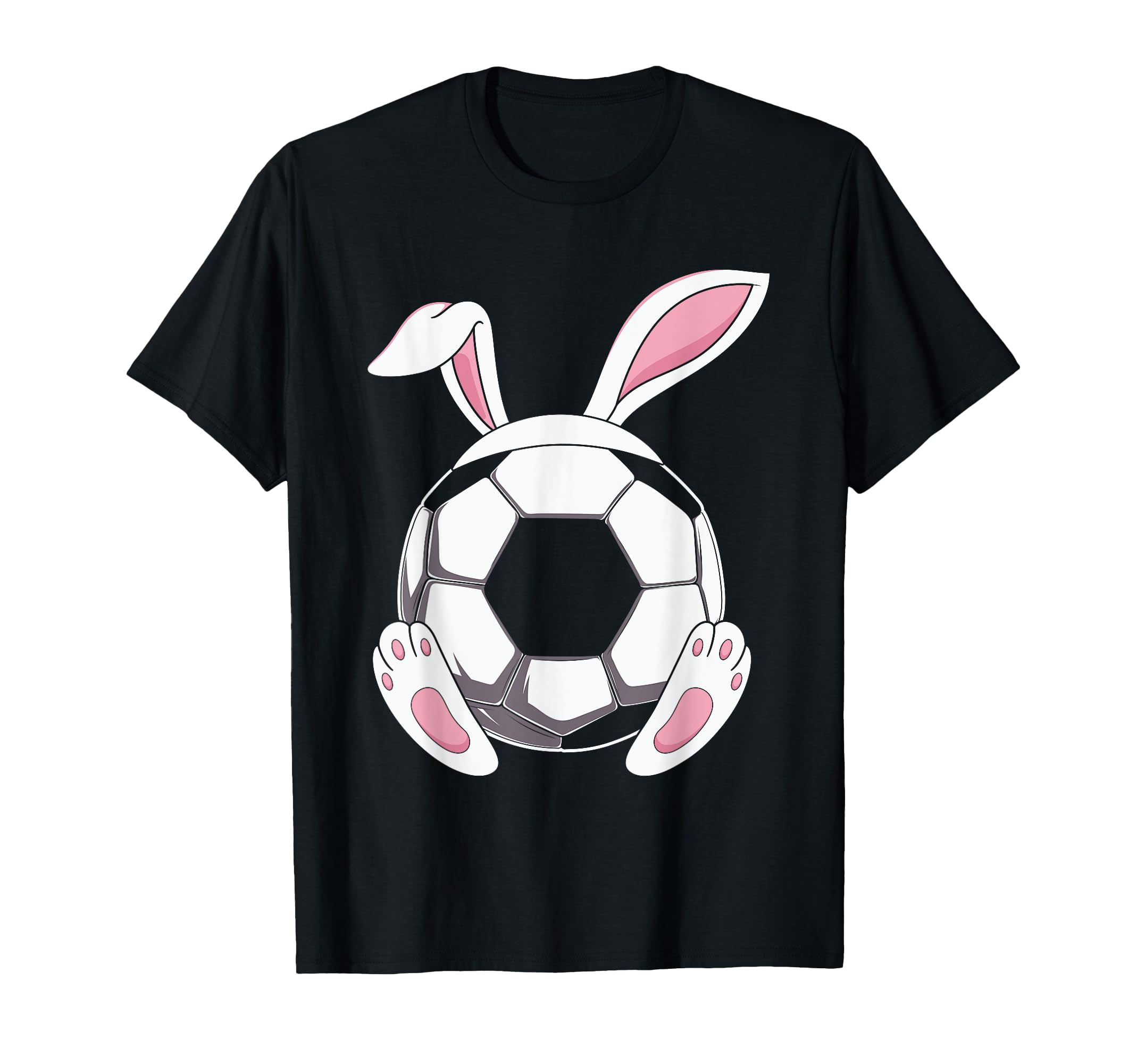 Funny Teens Happy Easter Soccer Bunny T-Shirt - Custom Art Print Unisex - T-Shirt, Sweatshirt, Hoodie